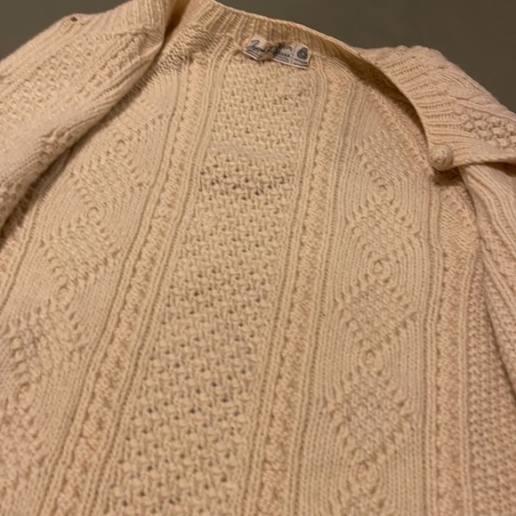 JOSEPH  F. HERON Hand Knitted 💯 % Wool   Womens SWEATER made in IRELAND - Picture 16 of 16